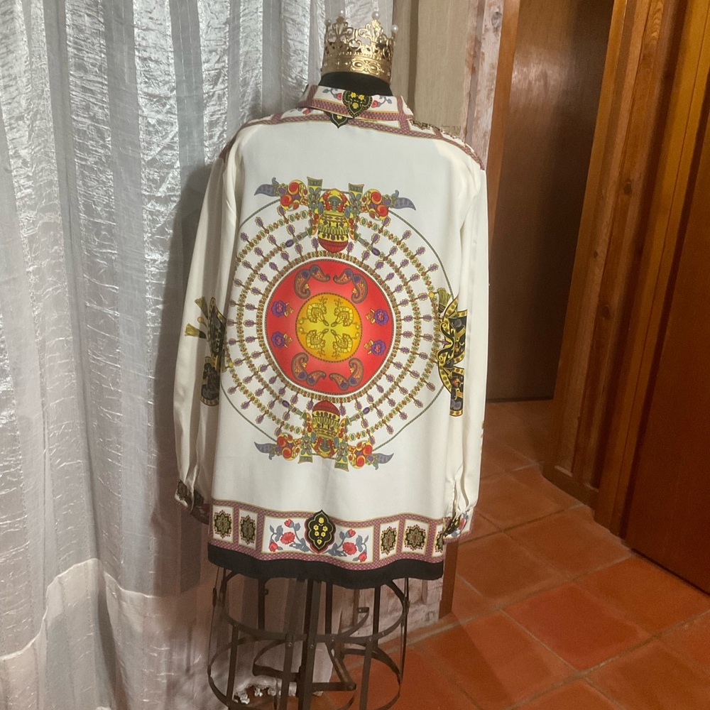 Impressions vintage 1990’s Men’s Barocco Shirt L